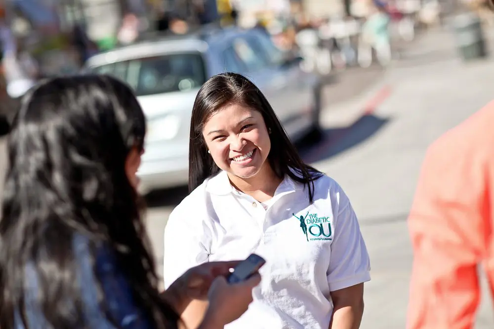 shire rep smiling at the phoenix public market