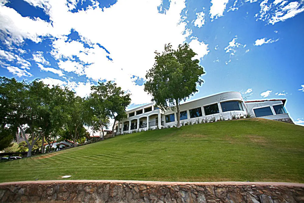 wrigley mansion east lawn