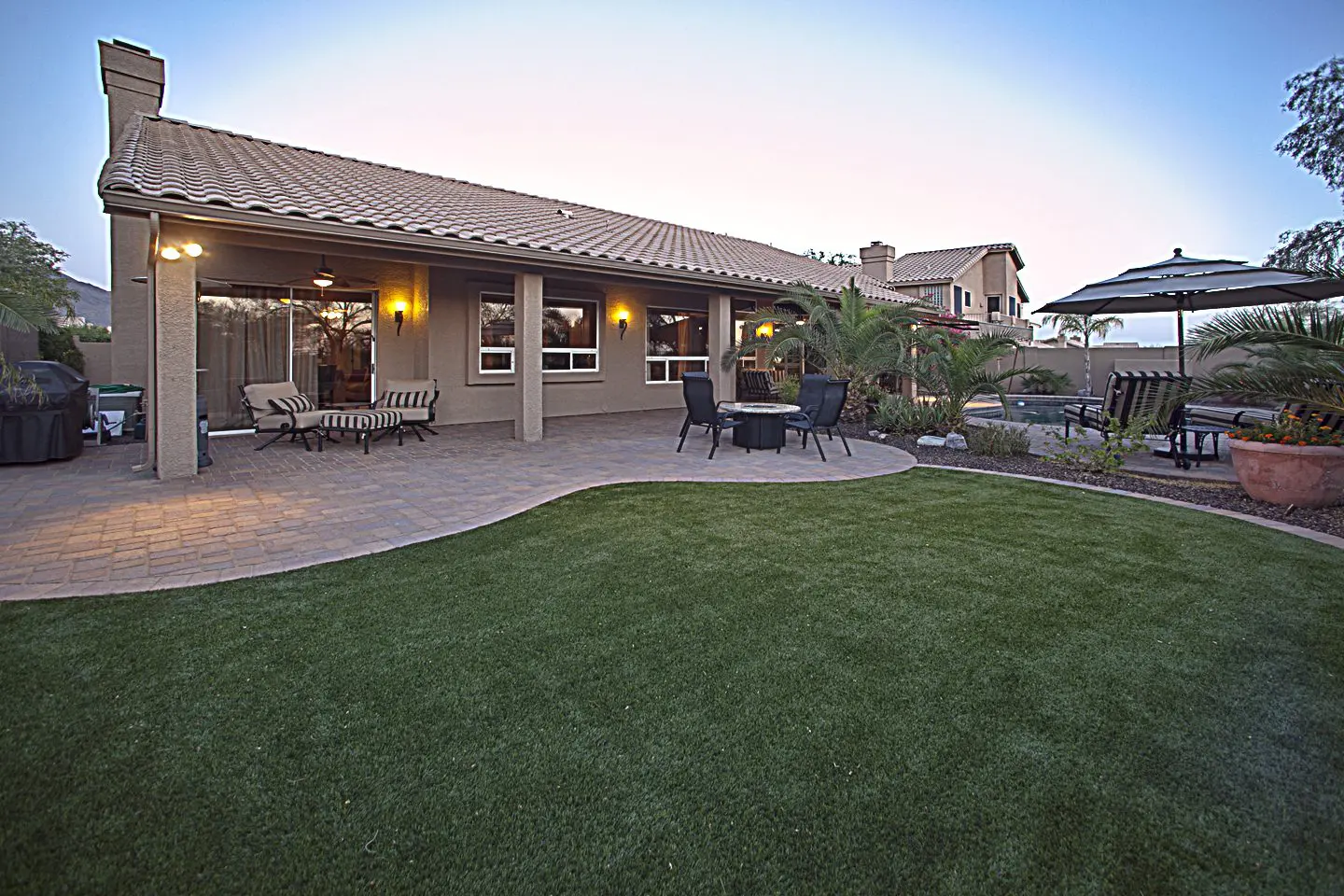 sunset real estate photographer scottsdale