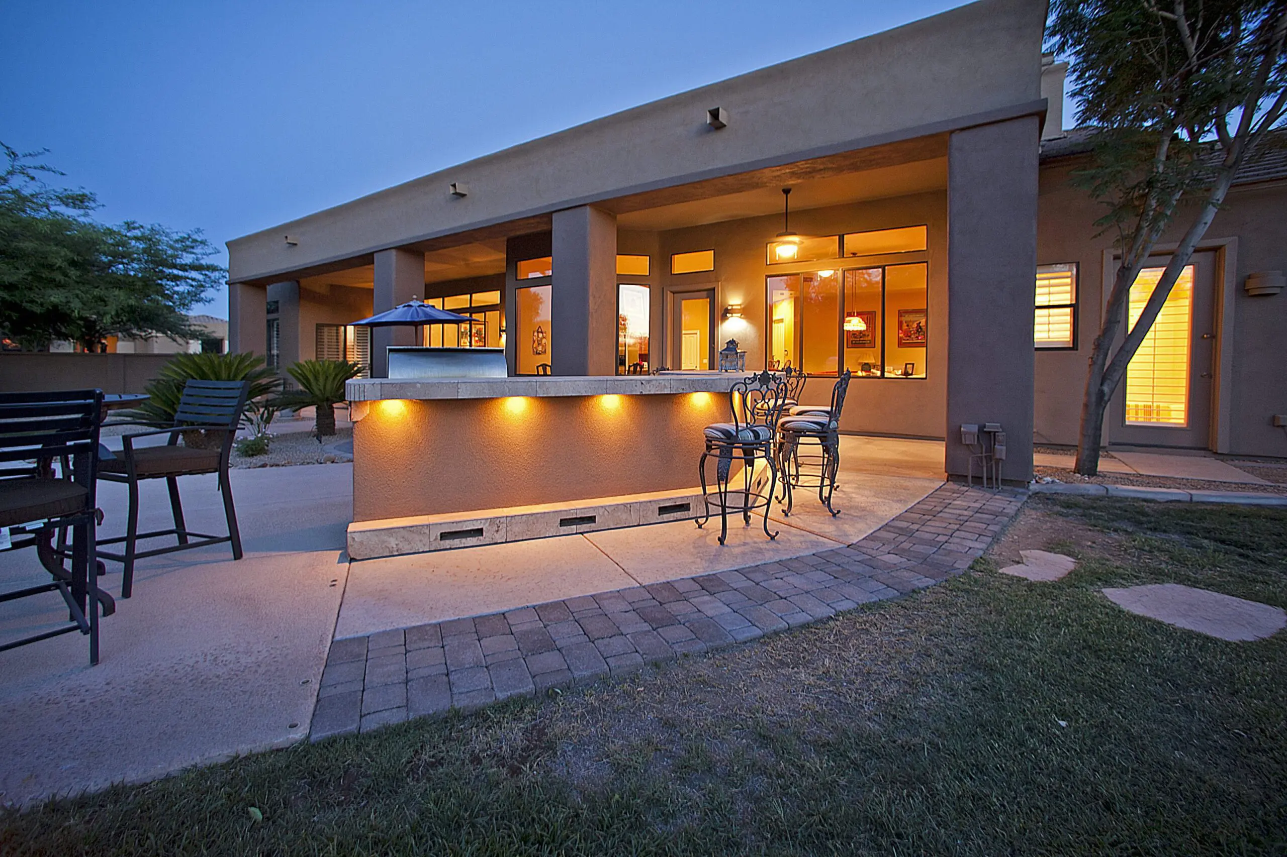 night real estate photography scottsdale