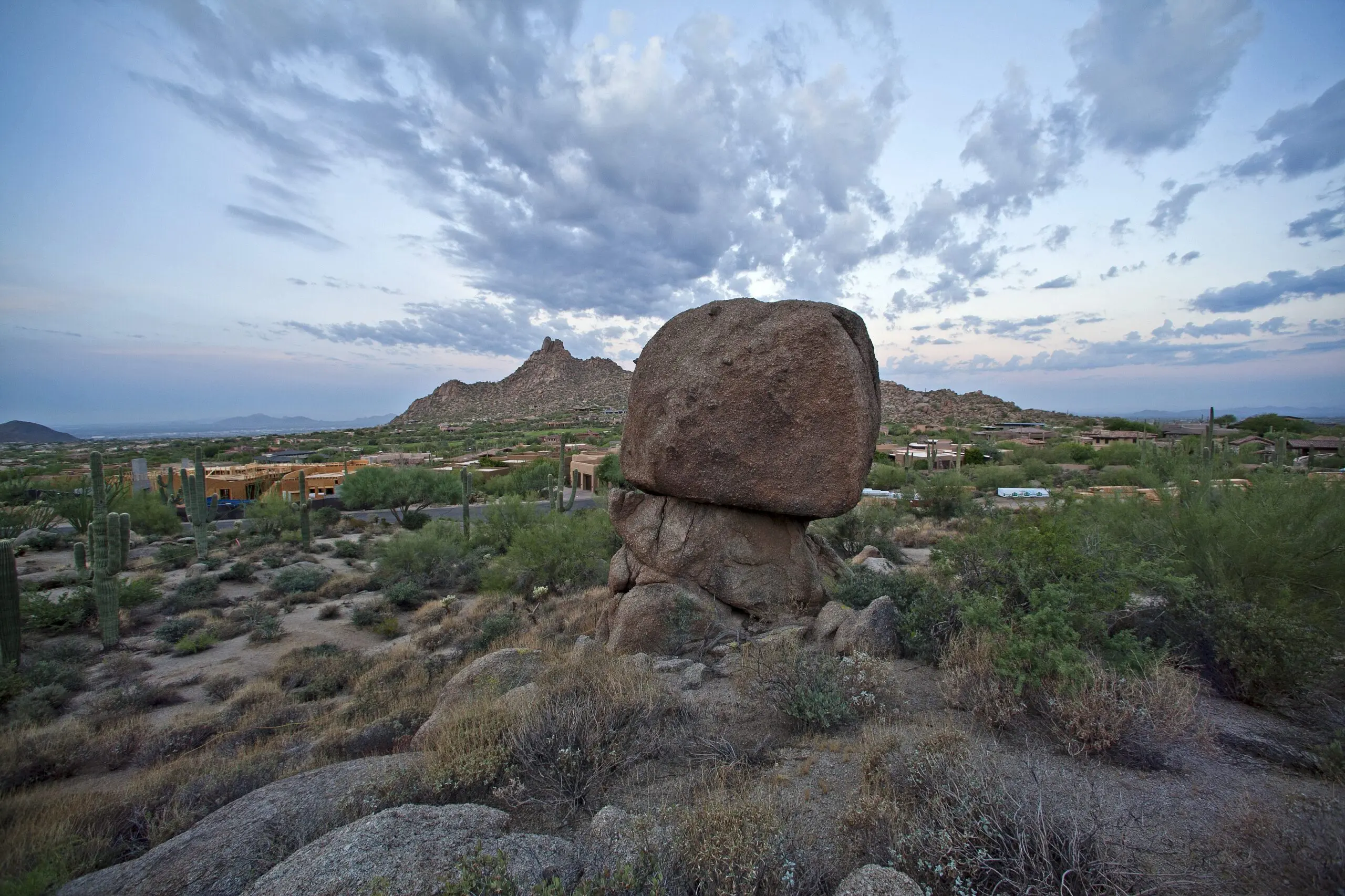 Rock formations pinnacle peak