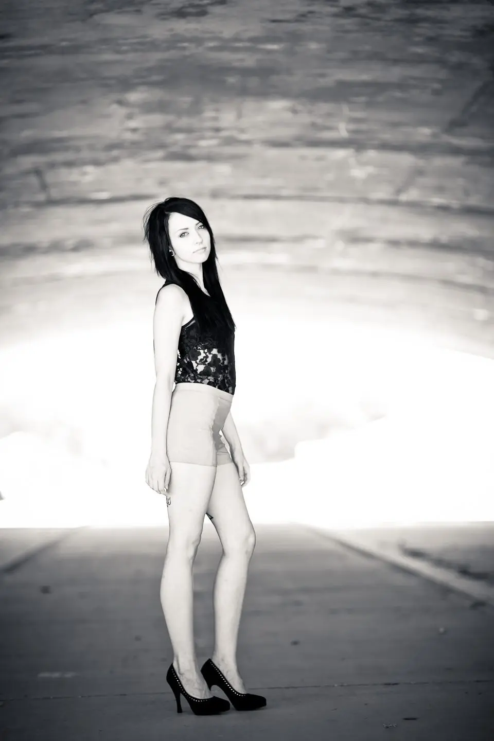 black and white phoenix portrait photographer