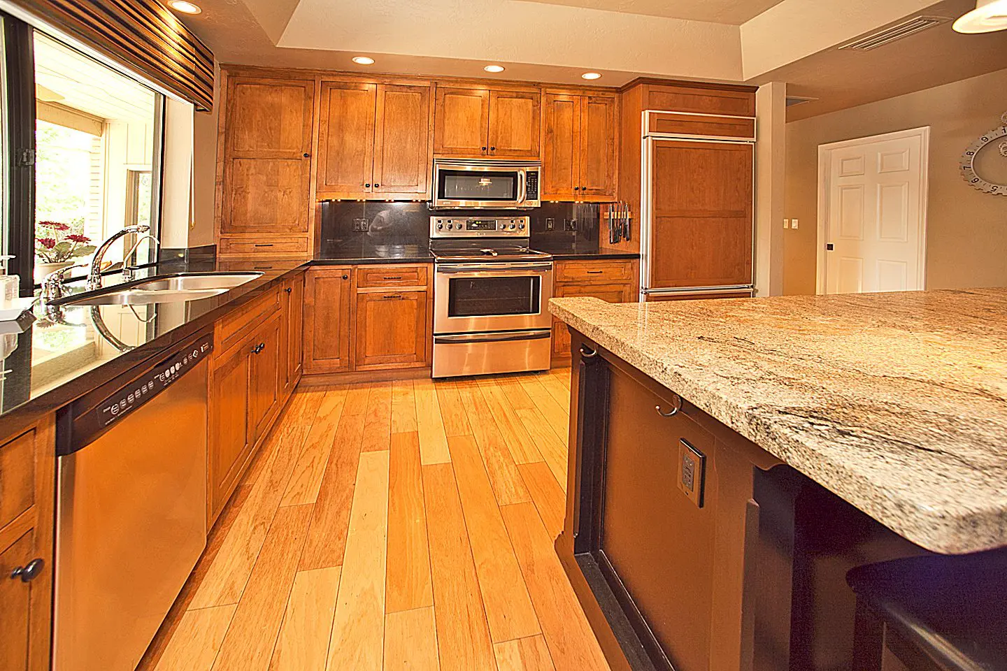 stainless steel appliances