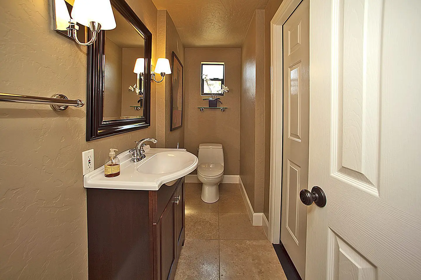 easy access to pool and backyard
