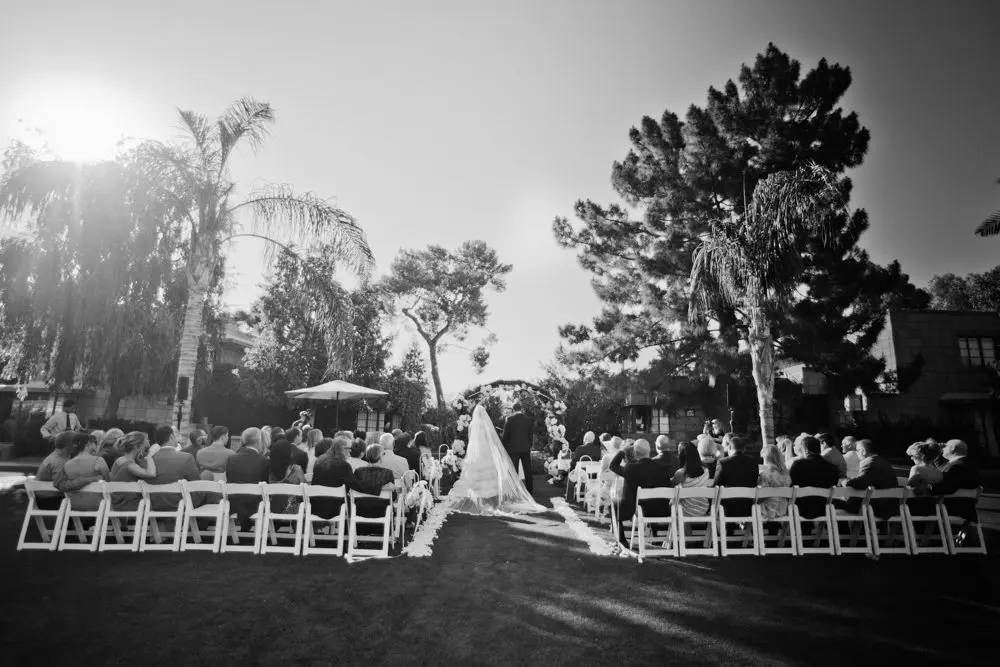 wide angle ceremony shot creative ceremony shot