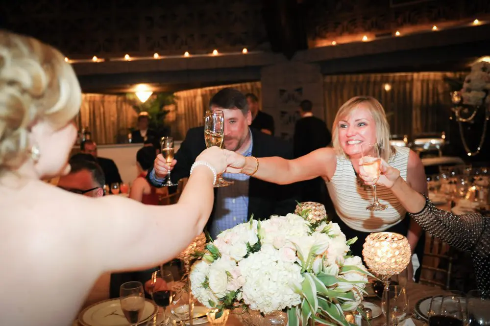 toast during the wedding sedona wedding photographer