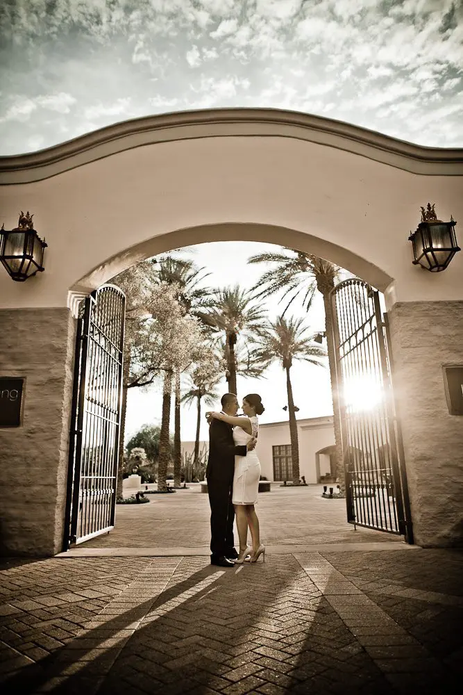 wedding reception at scottsdale fairmont princess