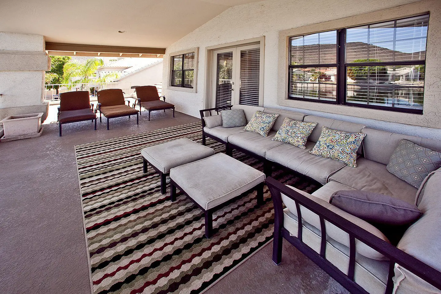 private patio