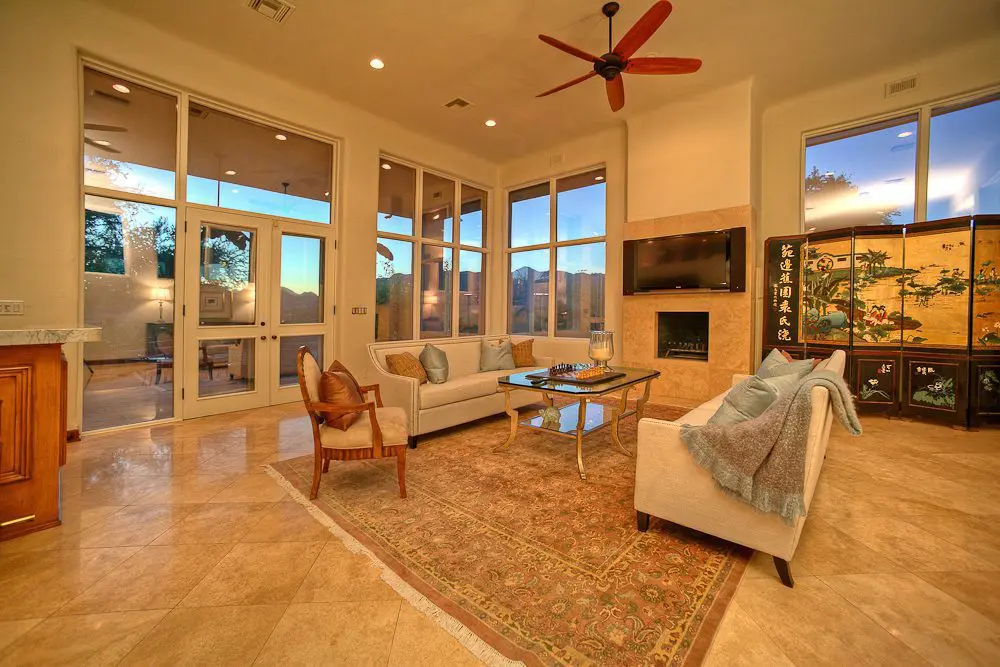 family room view