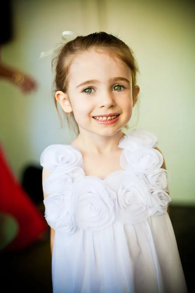 the flower girl