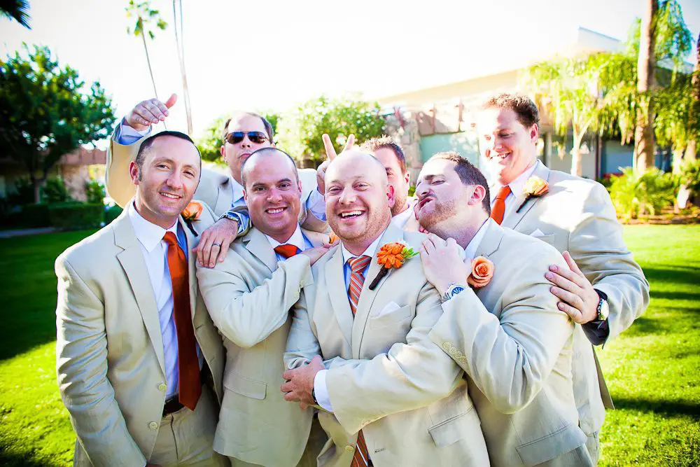 the guys laughing