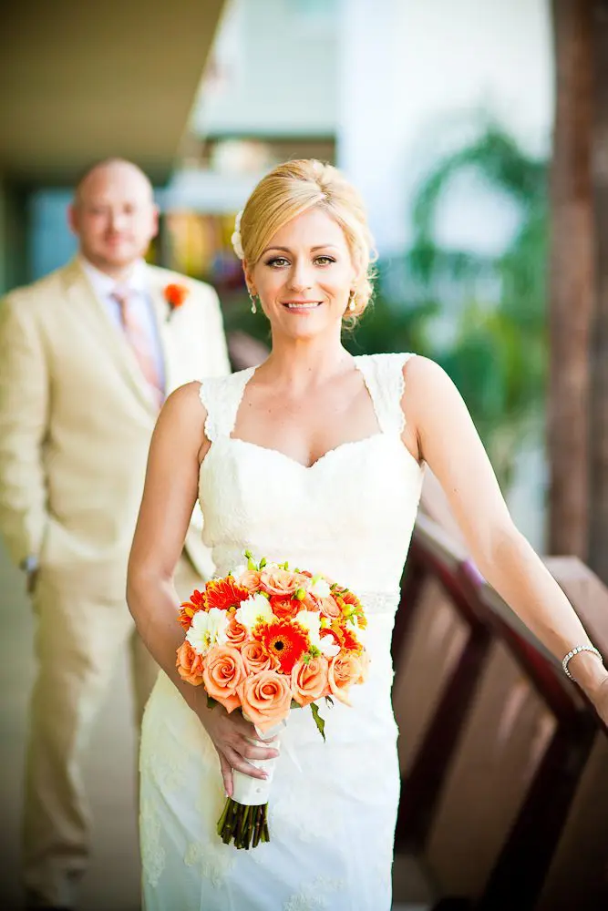the bride before the wedding