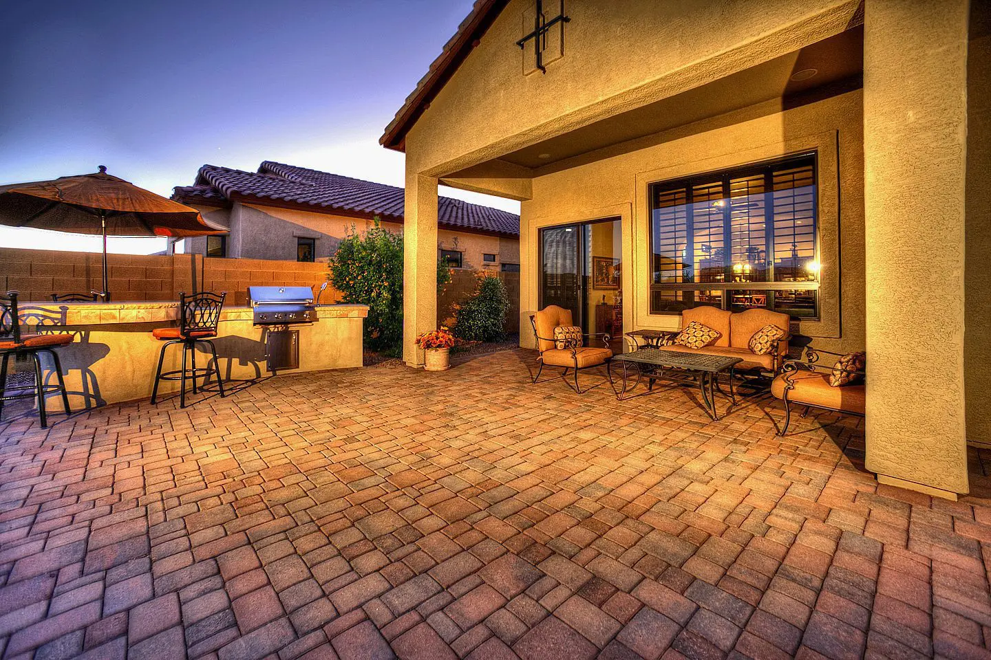entertaining area