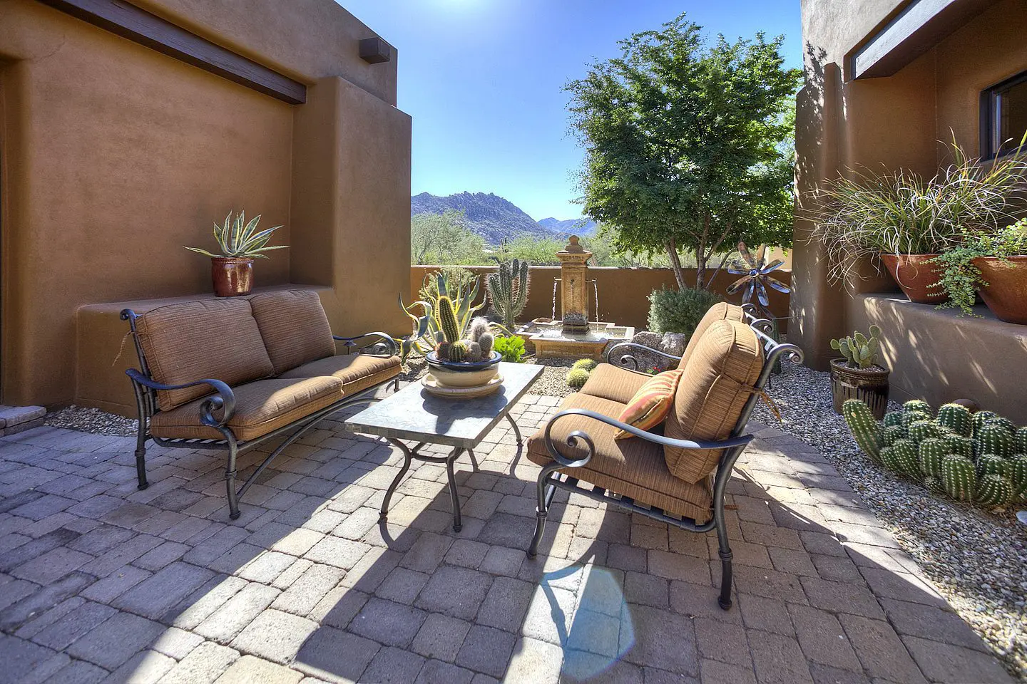 courtyard view