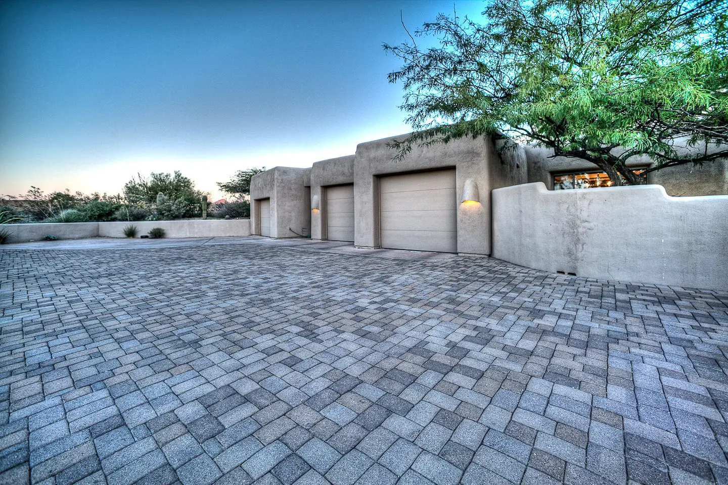 3 car garage