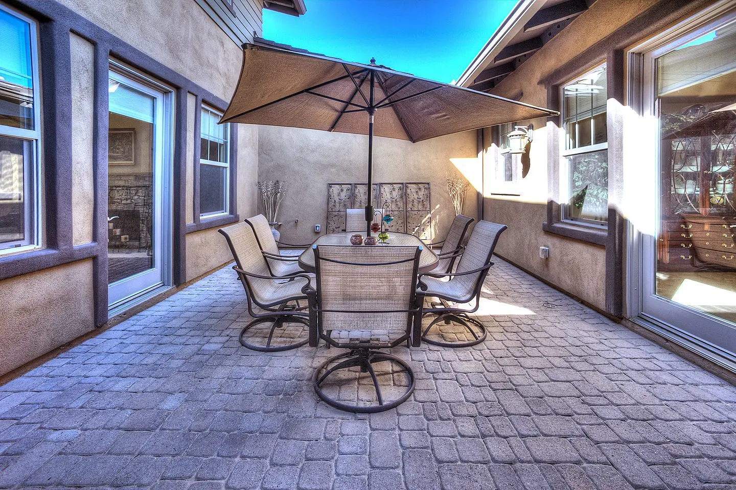 center courtyard