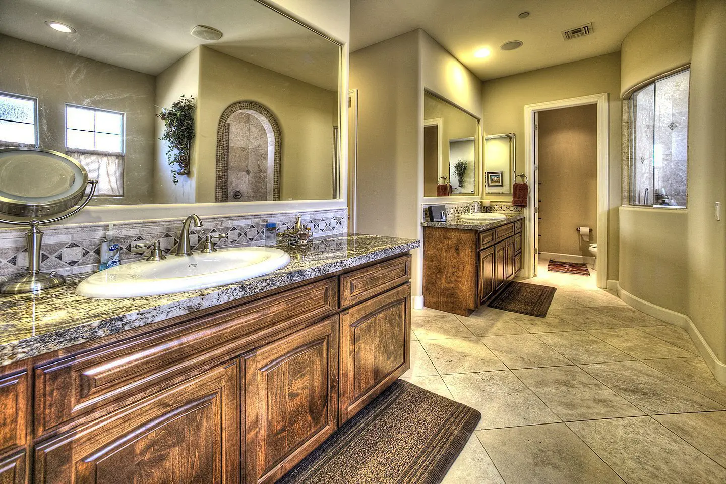 his and her sinks