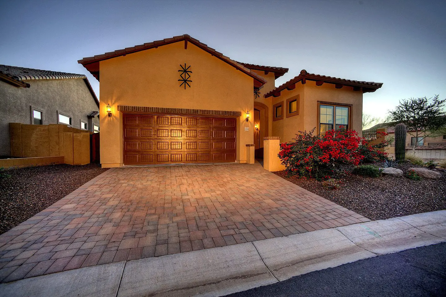 Front view of home