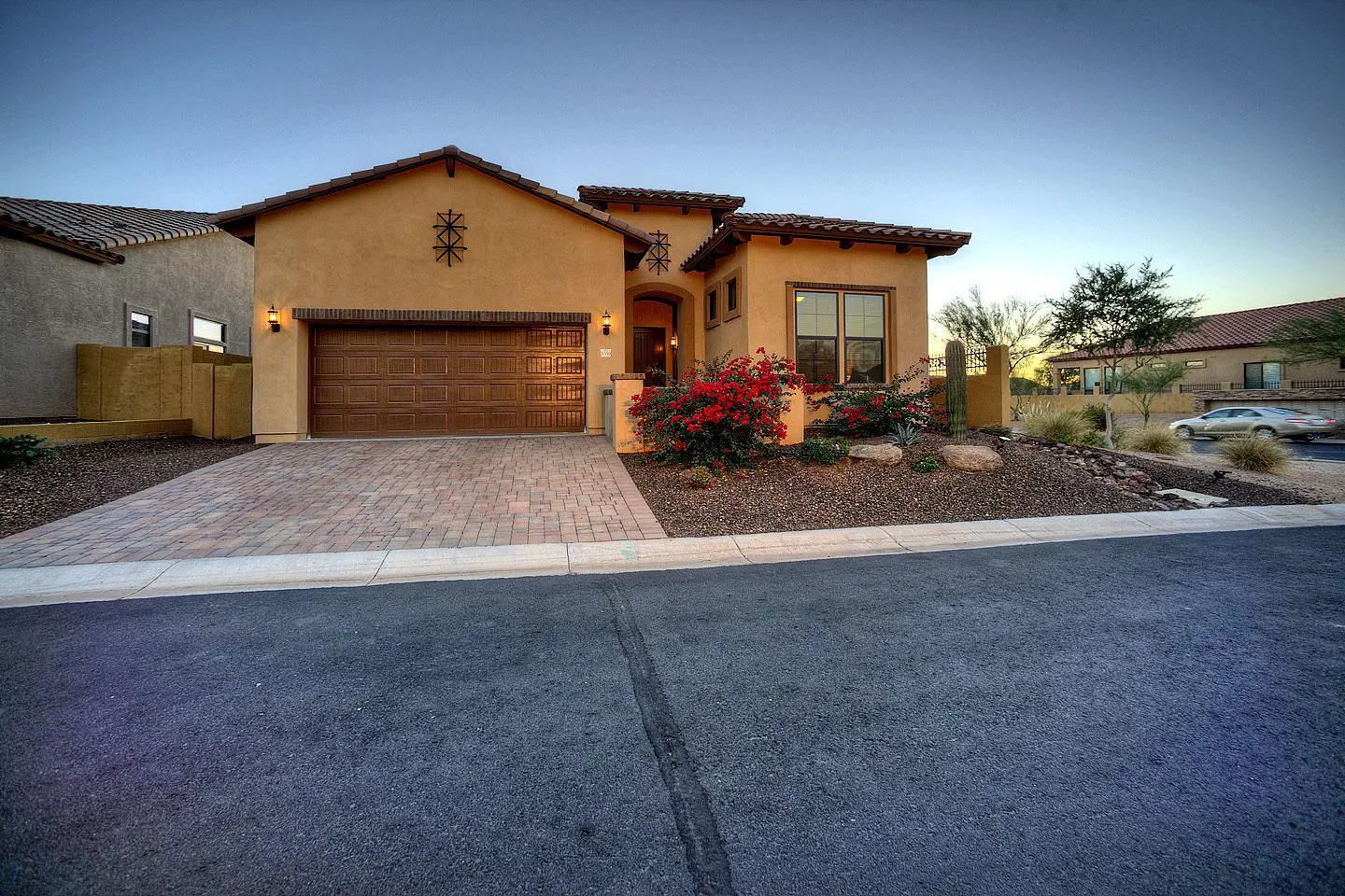 sunset real estate shoot