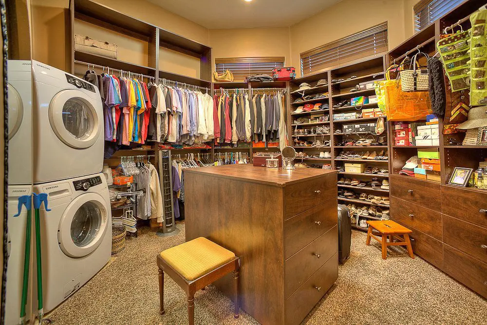 master bedroom closet