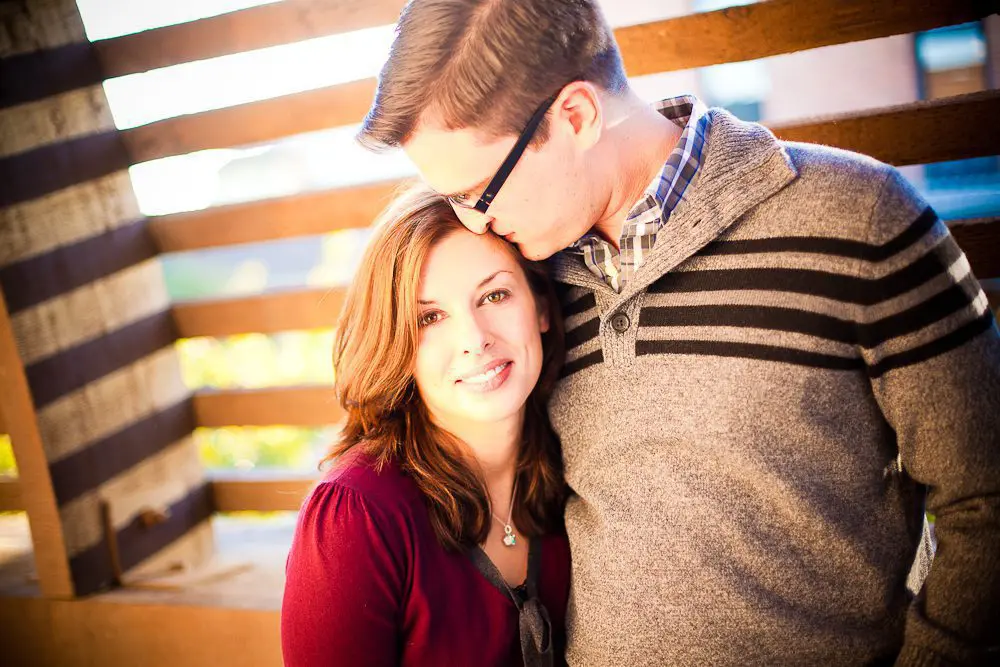 creative engagement session photographer