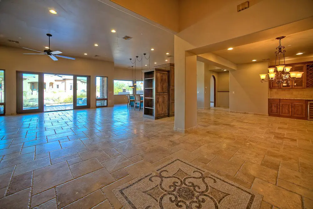 view from the front door