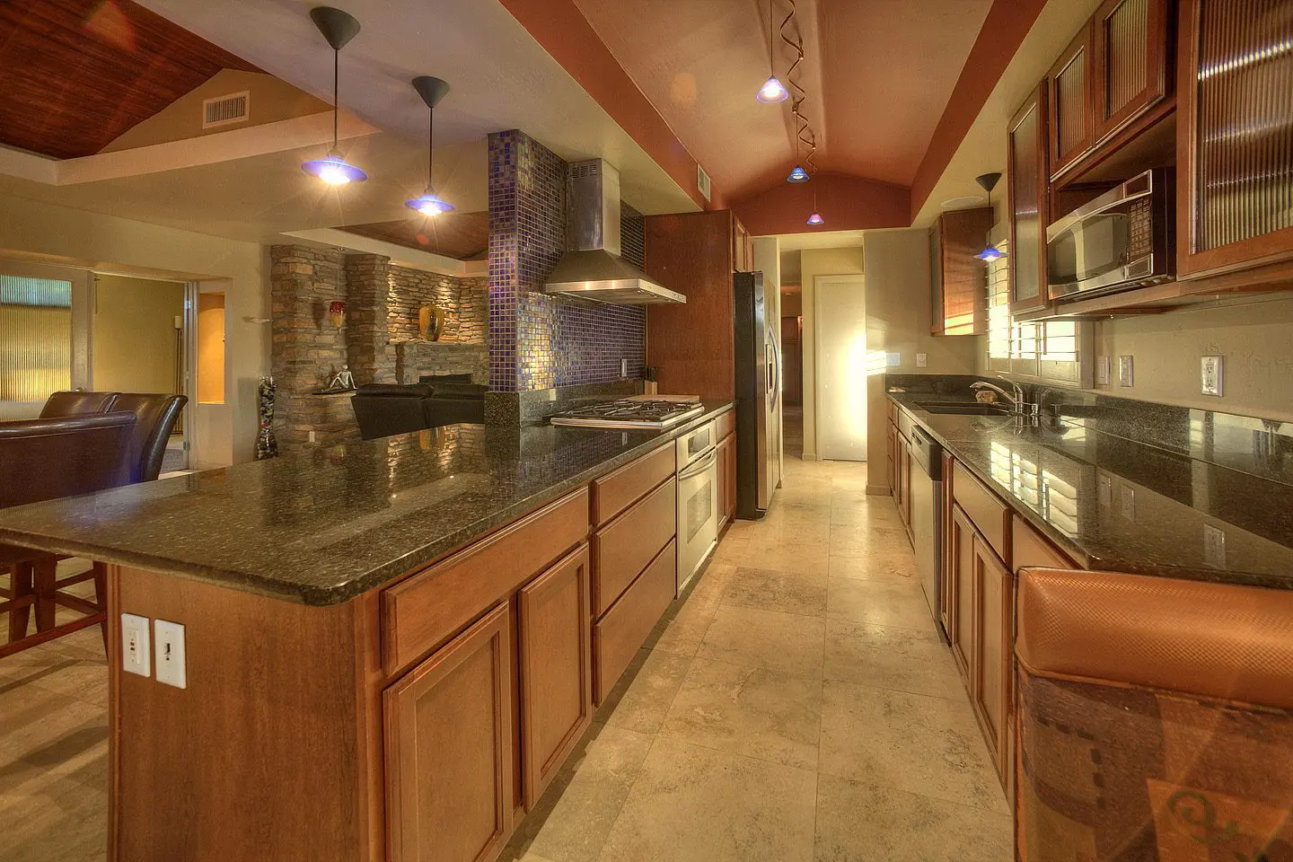 galley style kitchen