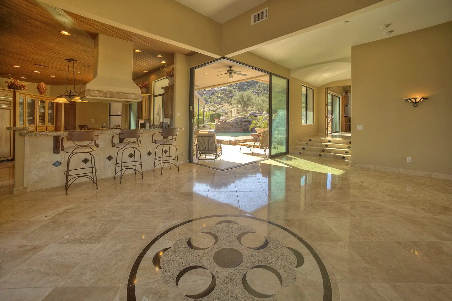 spectacular front entrance