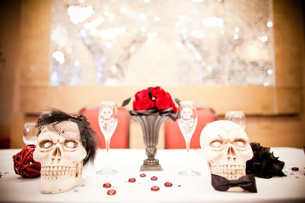the couple's table