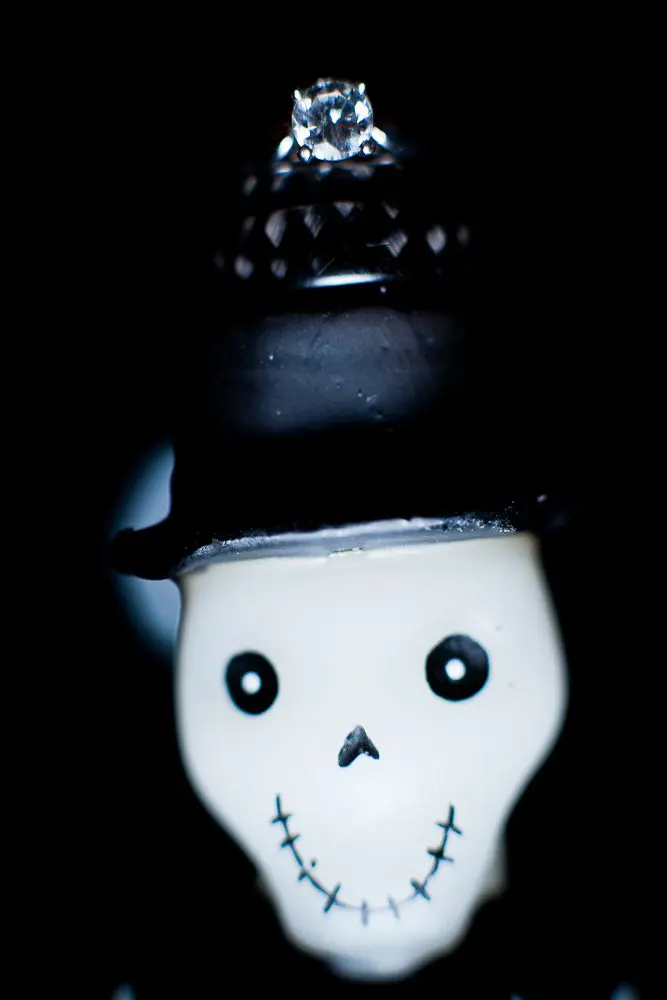 the ring shot with halloween theme
