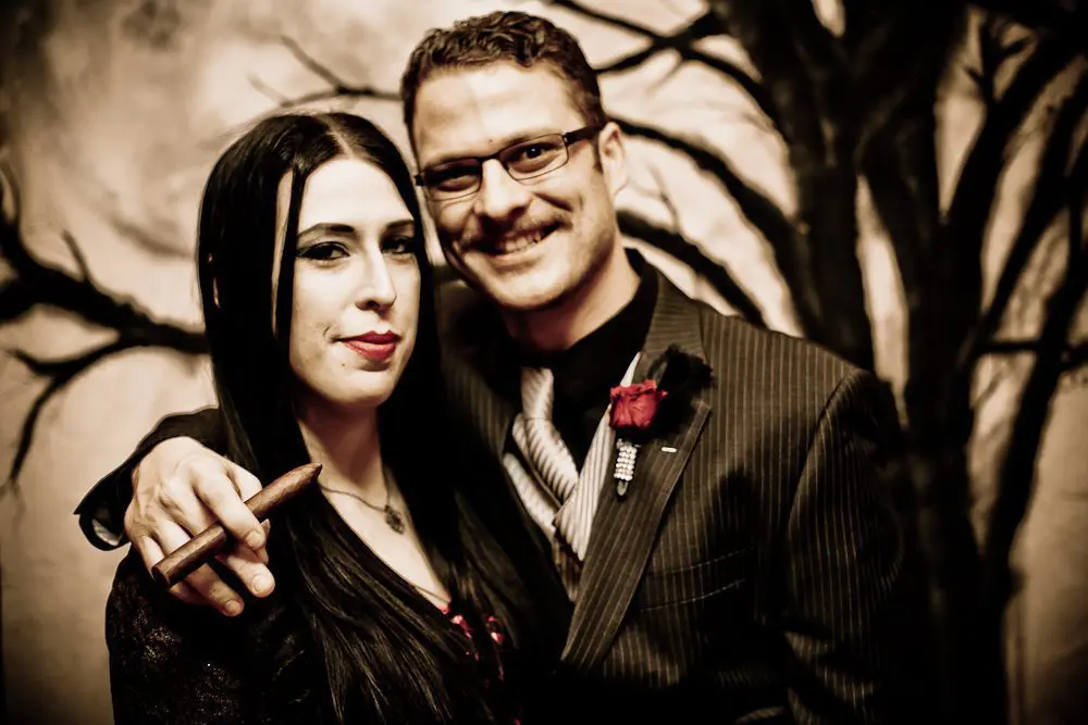 creepy wedding guests