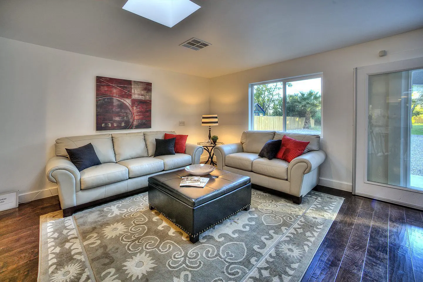 family room sitting area