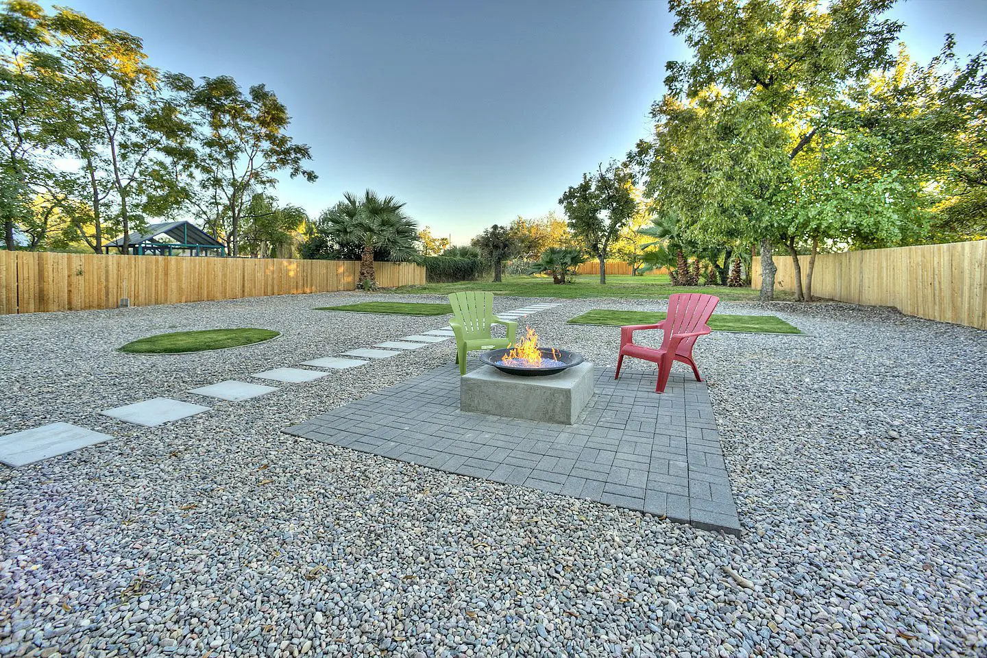 gas fire pit