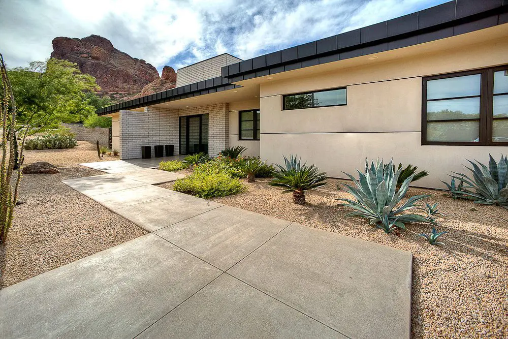 front pathway to home