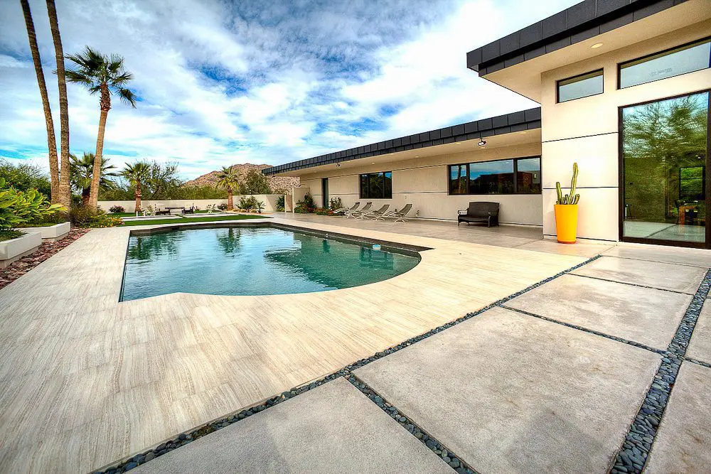 beautiful backyard