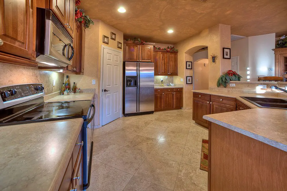 kitchen with stainless steel appliances