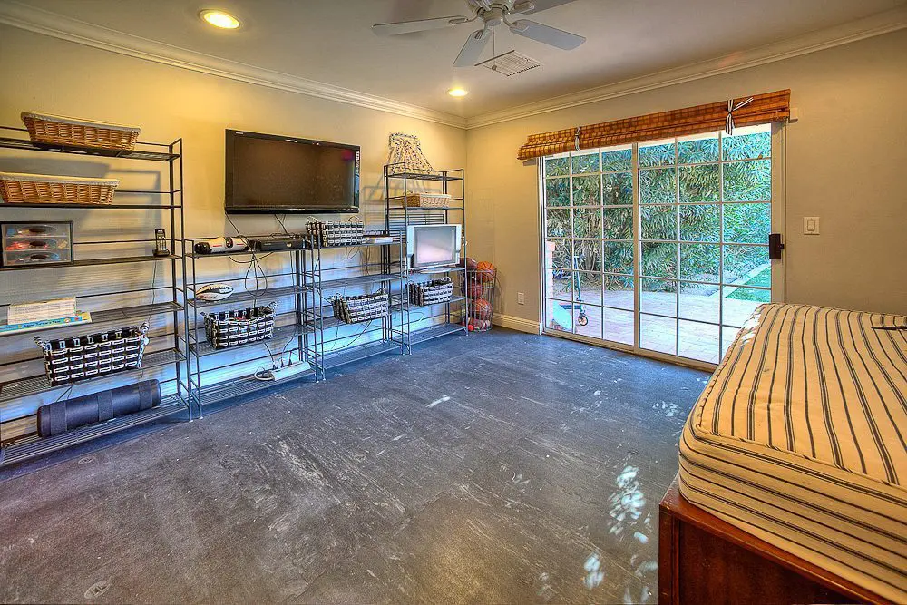 the gaming room