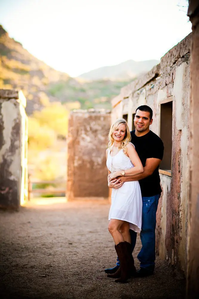 photos at the entrance to South Mountain
