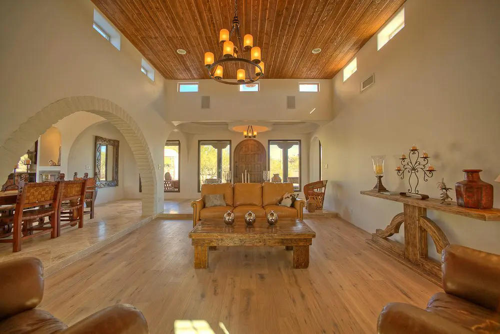 living room looking towards front door