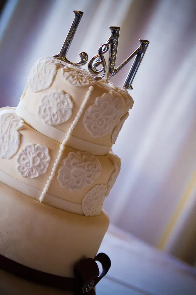 the wedding cake