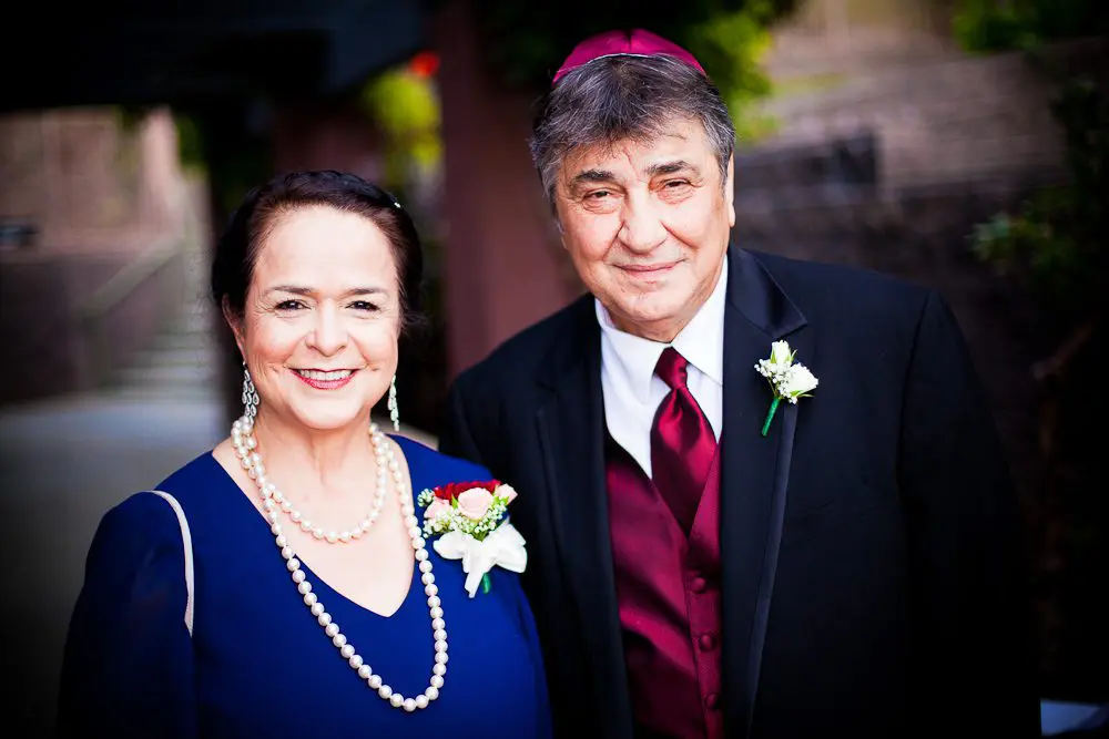 the mother and father of the groom