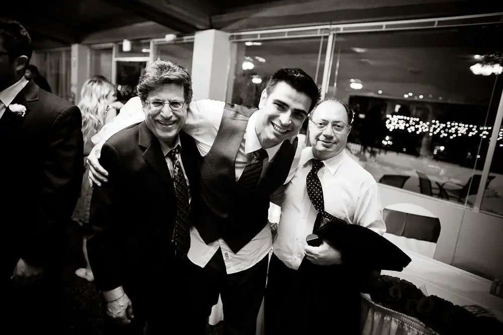 the groom with the cousins
