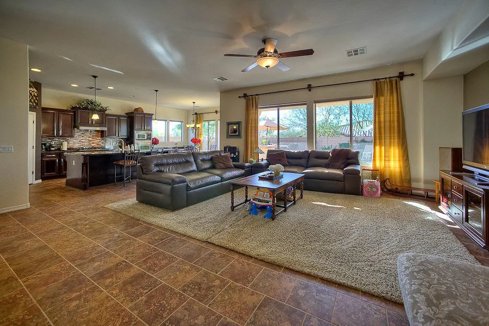family living room area