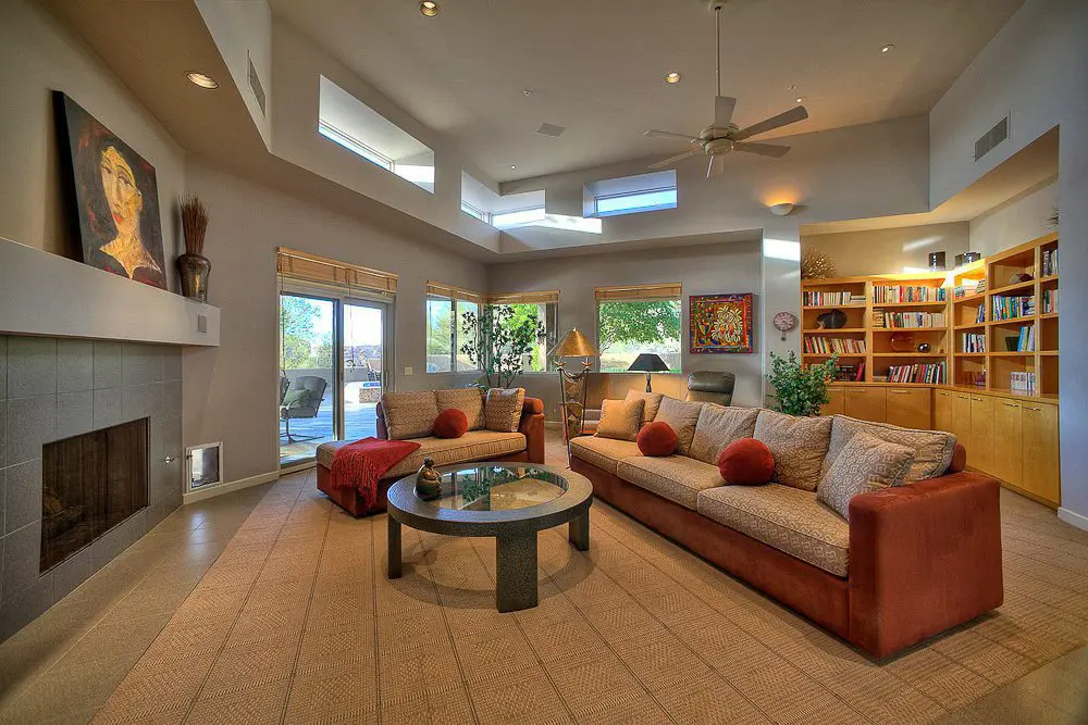 the living room
