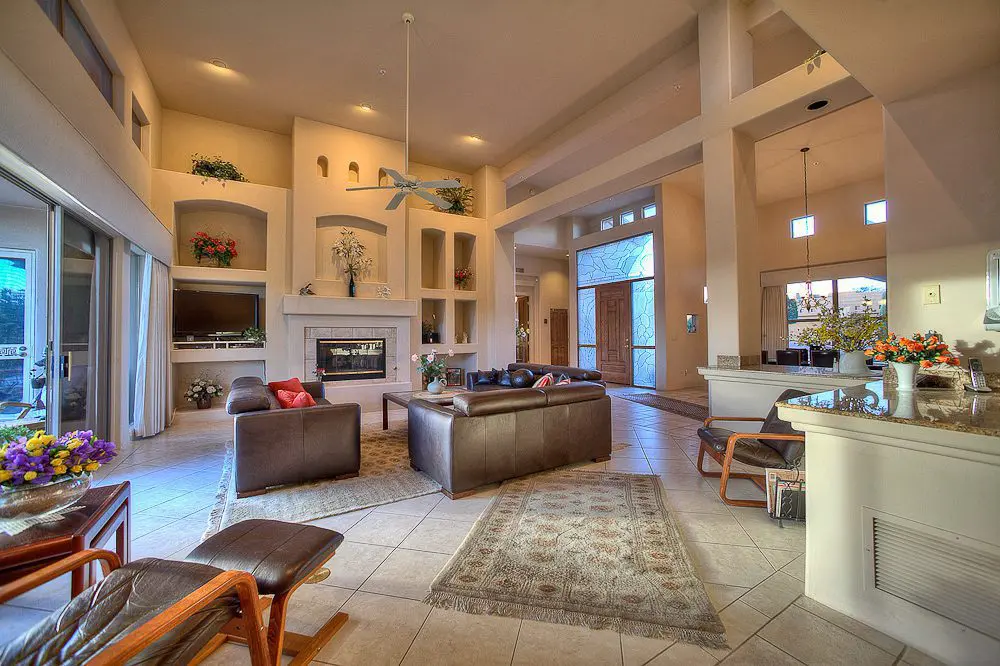 the living room