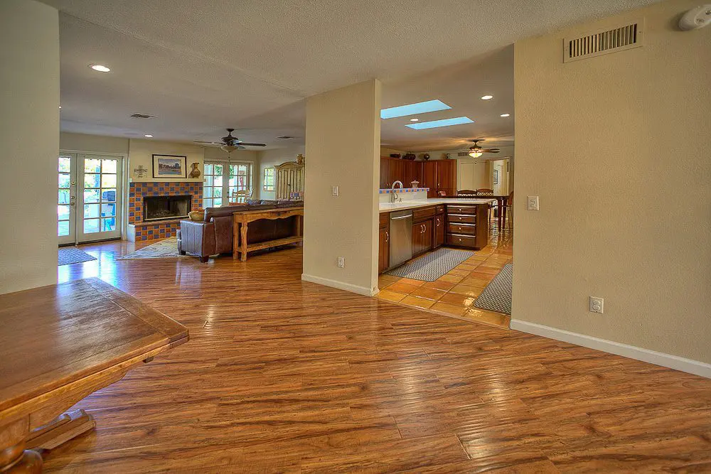 kitchen to family room