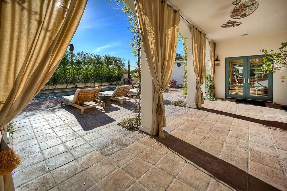 back patio covered