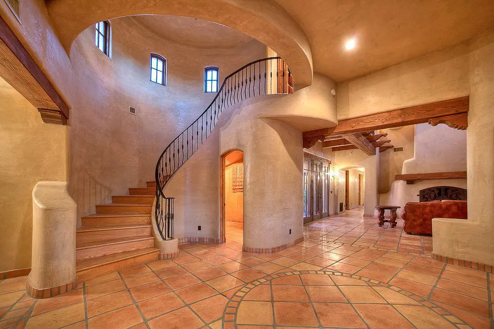 grand entrance at the front door