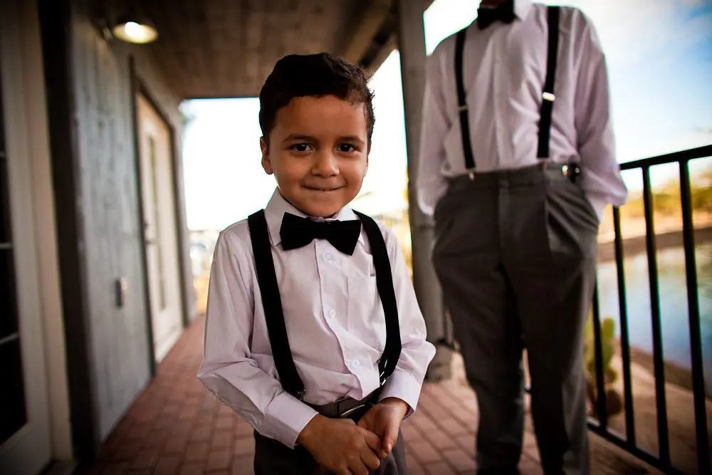 Little groomsmen
