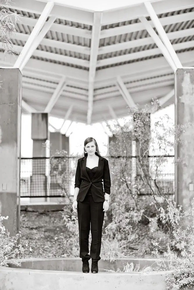 black and white portrait photographer